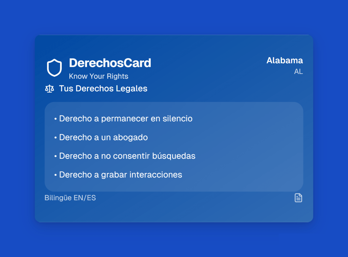 Derechos Card PRO - 20 pack